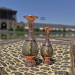 گلدان صراحی خاتم